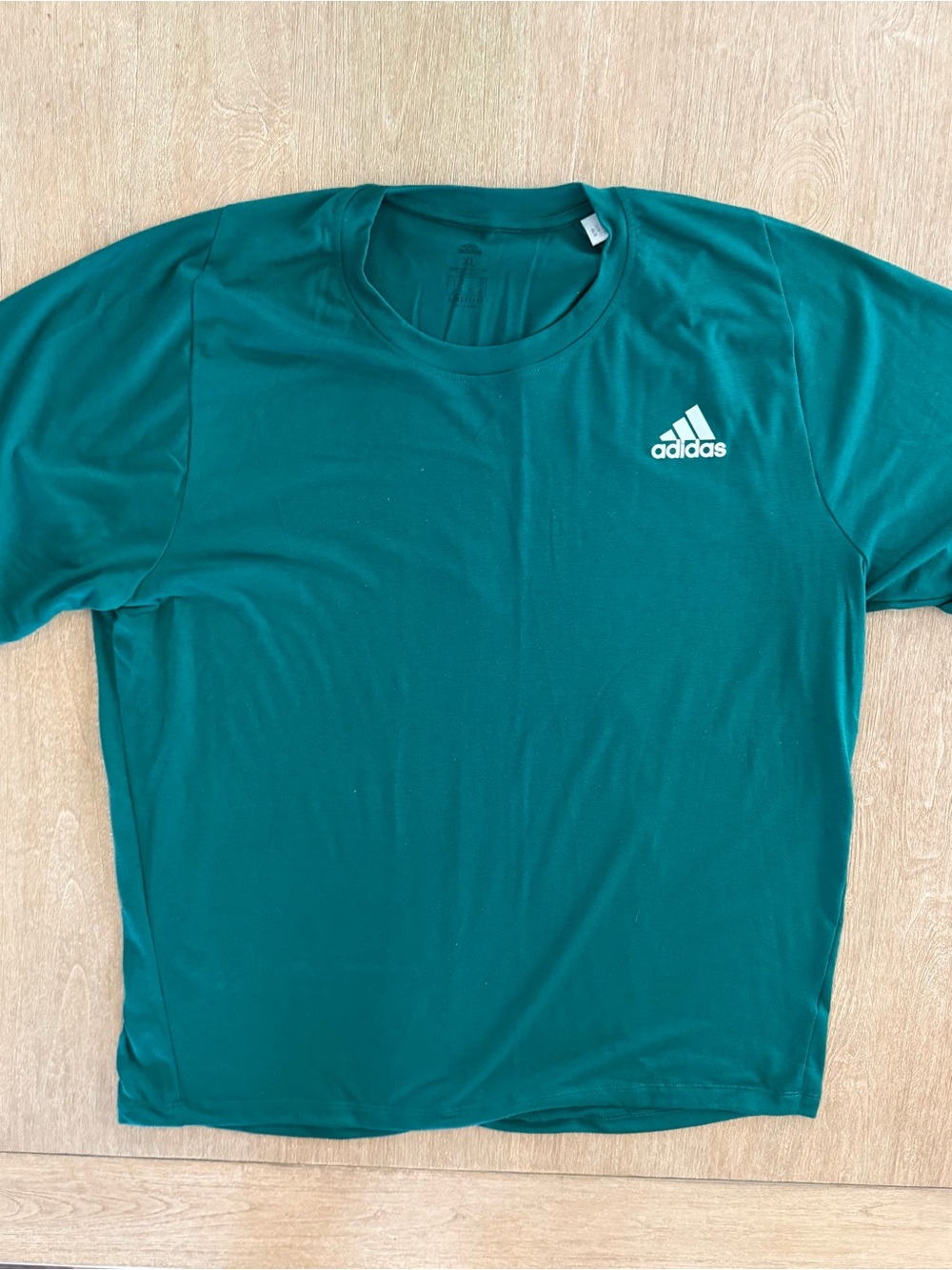 Adidas AEROREADY Performance Training T-Shirt Men’s XL Teal  Moisture-Wicking At